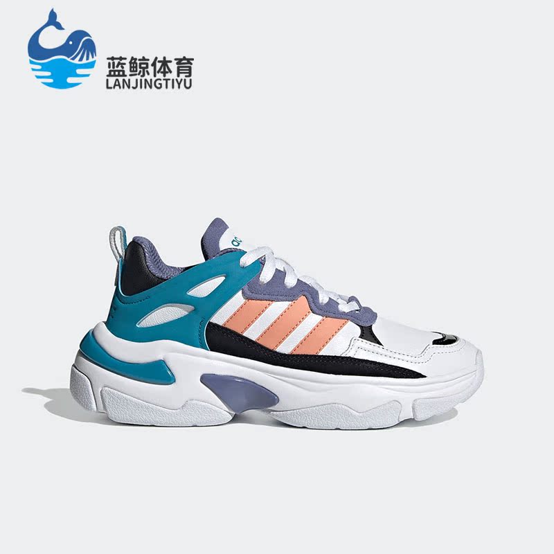 阿迪达斯女运动时尚厚底休闲鞋