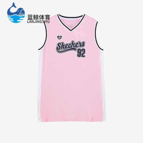 Skechers/斯凯奇正品夏季女子款运动舒适针织无袖连衣裙P222G034