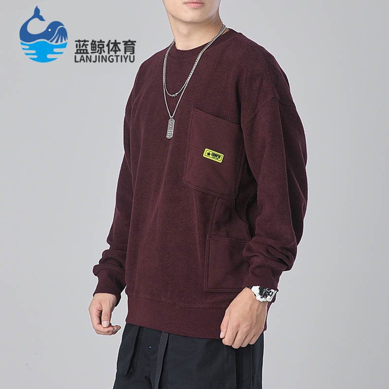 匡威男装卫衣宽松休闲套头衫冬季新款圆领运动服10019956-A04