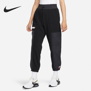 新款 Nike 耐克正品 2023秋季 FB8682 女子加绒保暖休闲收口长裤