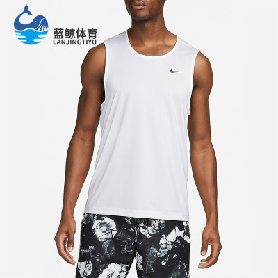 耐克男子运动训练透气无袖T恤