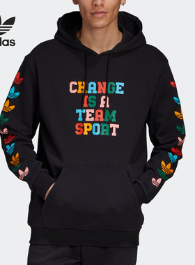 Adidas/阿迪达斯正品三叶草 CTS MULTI HDY 男子运动套头衫GP4439