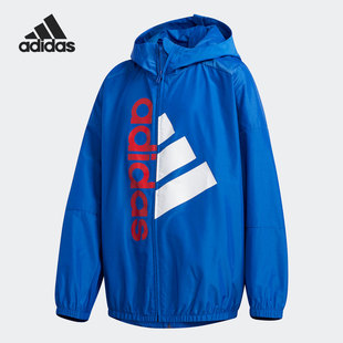 新款 Adidas 夏季 FM9835 阿迪达斯正品 男大童休闲运动外套