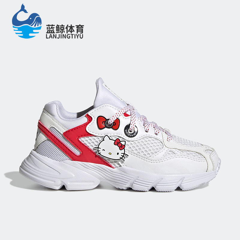 Adidas/阿迪达斯正品三叶草ASTIR C儿童卡通透气运动休闲鞋GX1877