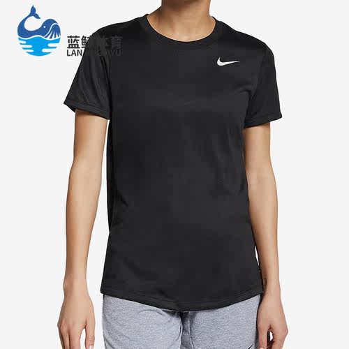Nike/耐克正品新款女子运动休闲圆领透气简约短袖AQ3210-010
