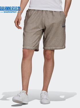 Adidas/阿迪达斯正品三叶草 春季新款男子运动毛圈布短裤 GN3297