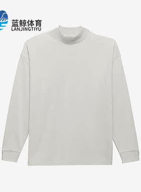 Adidas/阿迪达斯正品夏季男子圆领印花运动休闲长袖T恤IJ5555