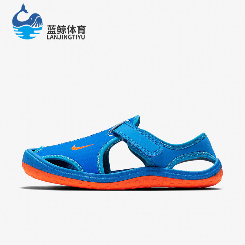 Nike/耐克正品 年夏季新款男大童休闲运动透气凉鞋 344926-418
