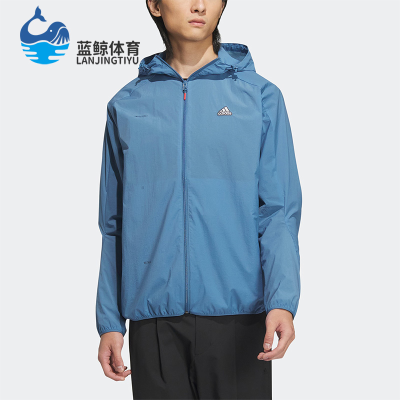 Adidas/阿迪达斯正品TH LW WV JACKET男子连帽夹克外套IA8149