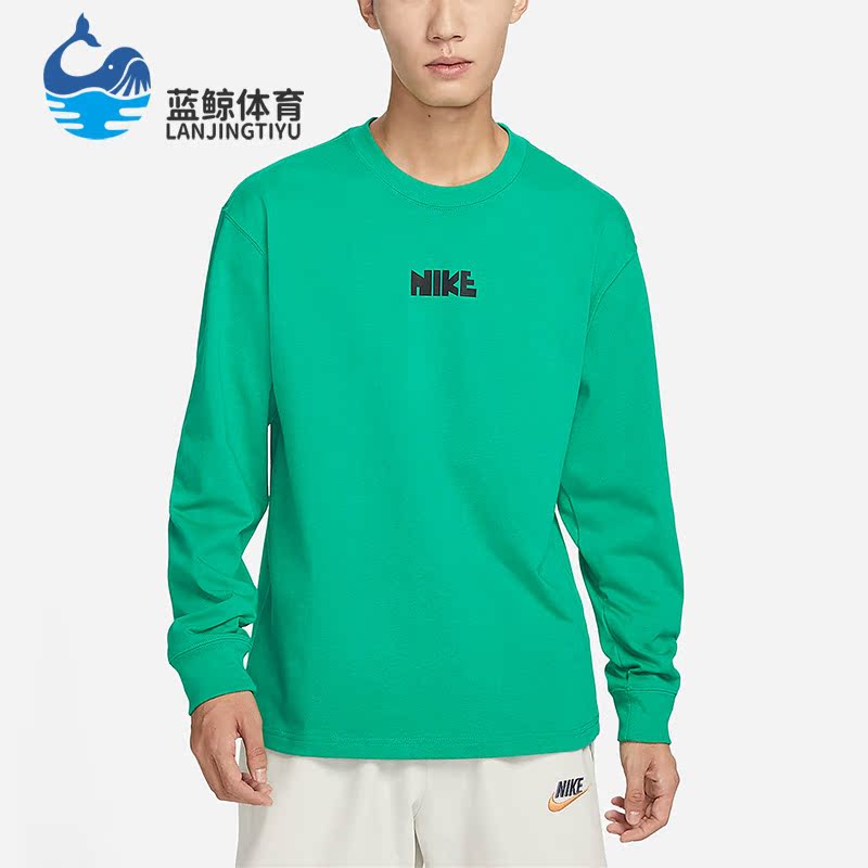Nike/耐克正品冬季新款男子运动休闲印花长袖T恤FN0253-324