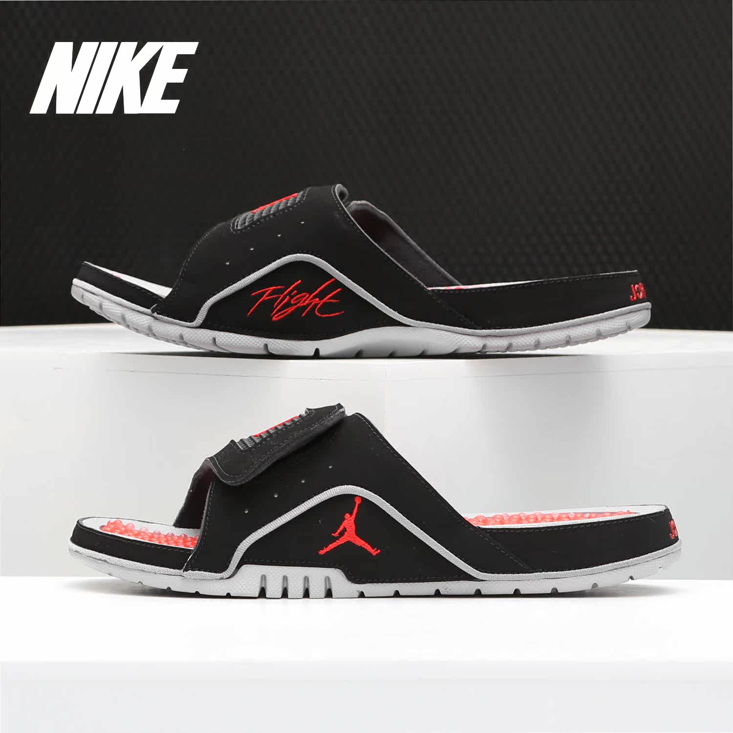 Nike/耐克正品 JORDAN HYDRO IV AJ4 乔4复刻男子篮球拖鞋 532225