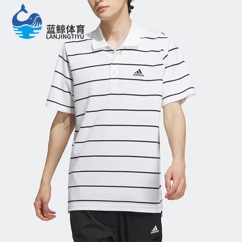 阿迪达斯男子运动短袖