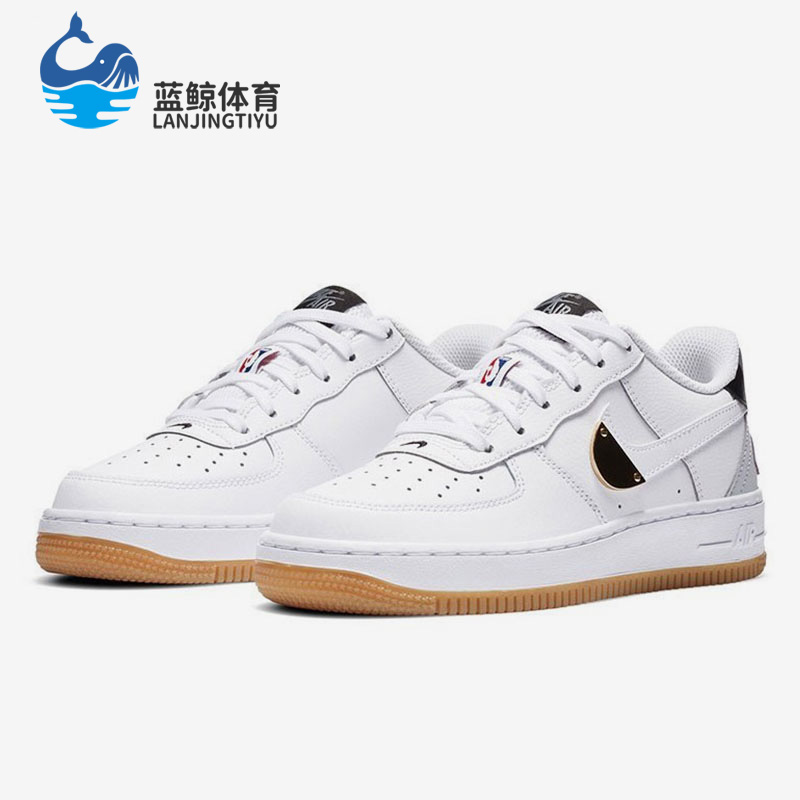 Nike/耐克正品AIR FORCE 1 LV8 1 HO20 GS大童运动鞋 CT3842-101