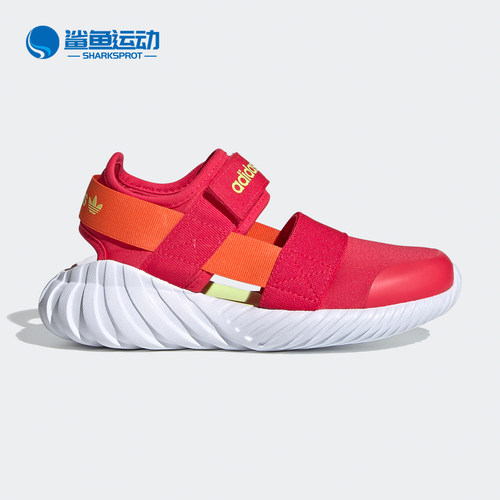阿迪达斯三叶草小童休闲运动凉鞋