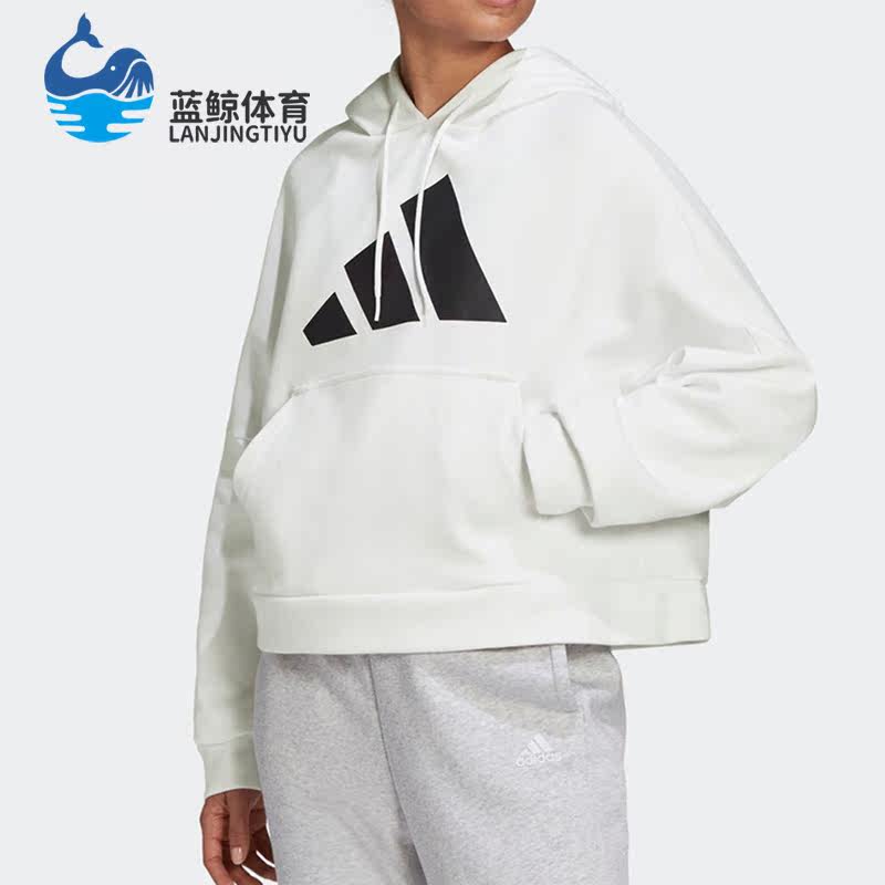 Adidas/阿迪达斯正品W UR Hoodie女子运动型格套头衫卫衣 GC9168