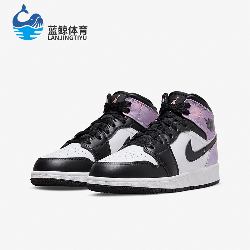 Nike/耐克正品Air Jordan AJ1 MID男女大童运动休闲鞋 DM6216-001