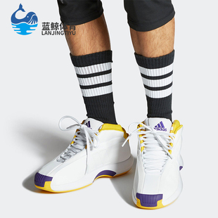 专业篮球鞋 Adidas GY8947 复刻版 1中帮男士 阿迪达斯正品 CRAZY