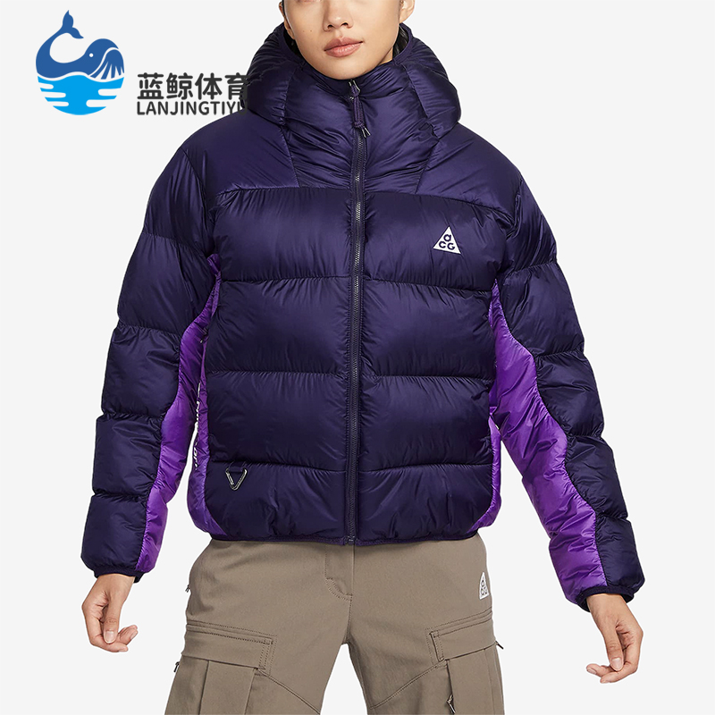 Nike/耐克正品冬季新款女子ACG户外宽松保暖连帽棉服FB8001