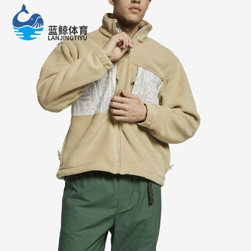 Nike/耐克正品冬季新款男子拼接摇粒绒夹克外套BQ3446-297