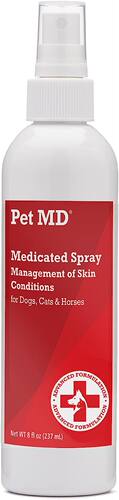 美国代购Pet MD Topical Spray for Dogs, Cats, and Horses with