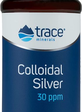 美国代购Trace Minerals Research Vegan Colloidal Silver, Bio-