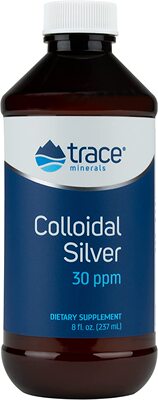 美国代购Trace Minerals Research Vegan Colloidal Silver, Bio-