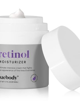 美国代购Baebody Critically Acclaimed Retinol Moisturizer Fac