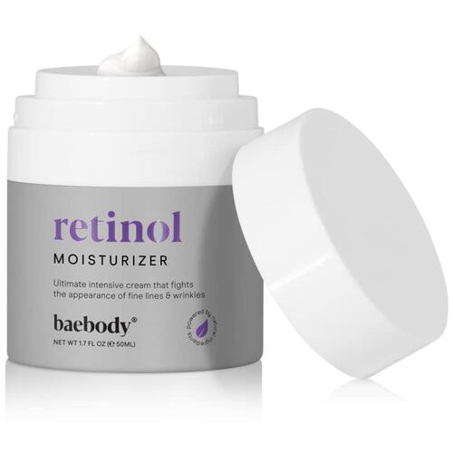 美国代购Baebody Critically Acclaimed Retinol Moisturizer Fac