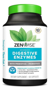 美国代购Zenwise Digestive Enzymes Probiotics and Prebiotics