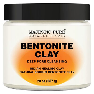 美国代购MAJESTIC PURE Bentonite Clay - Indian Healing Clay -