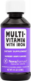 Multivitamin with Iron 美国代购 Infants Yum for NovaFerrum