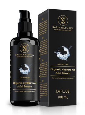 美国代购Organic Hyaluronic Acid Serum Face Moisturizer for S