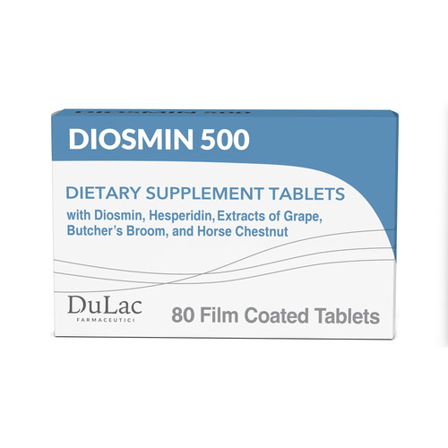 Dulac Micronized Diosmin Hesperidin Dietary Supplement