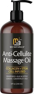 Massage Oil Infused 美国代购 Collagen Cellulite with Anti