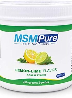 美国代购Kala Health MSMPure Lemon-Lime Flavored Coarse Powde