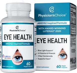 美国代购Areds 2 Eye Vitamins (Clinically Proven) Lutein and