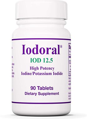 美国代购Optimox Iodoral 12.5 mg - Original High Potency Lugo