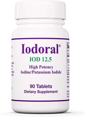美国代购Optimox Iodoral 12.5 mg - Original High Potency Lugo