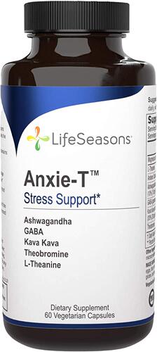 美国代购LifeSeasons - Anxie-T - Herbal Stress Relief Supplem
