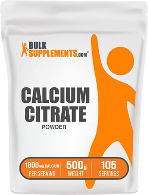 美国代购BulkSupplements.com Calcium Citrate Powder - Calcium