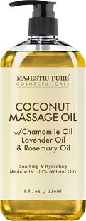 Coconut Massage Oil 美国代购 Glide PURE Ultra Form MAJESTIC