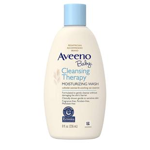 Therapy Cleansing Moisturizing Wash Col Aveeno Natural Baby