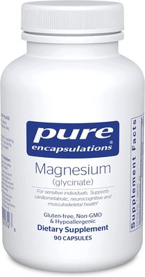 美国代购Pure Encapsulations Magnesium (Glycinate) | Suppleme