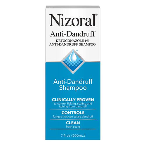 美国代购Nizoral Anti-Dandruff Shampoo with  Fresh Scent, 7 F