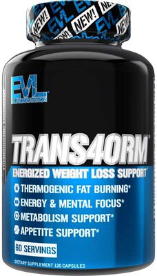 美国代购Evlution Nutrition Weight Loss Trans4orm Thermogenic