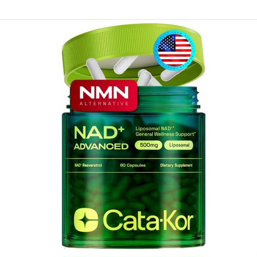 Cata-Kor Liposomal NAD+ Supplement with Resveratrol Advanced