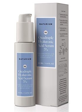 美国代购Naturium Quadruple Hyaluronic Acid Serum 5%, Hydrati