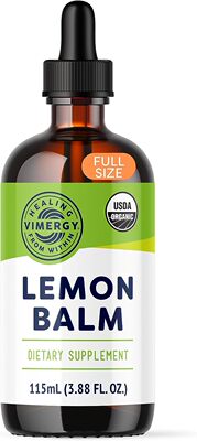 美国代购Vimergy USDA Organic Lemon Balm Extract, 115 Serving
