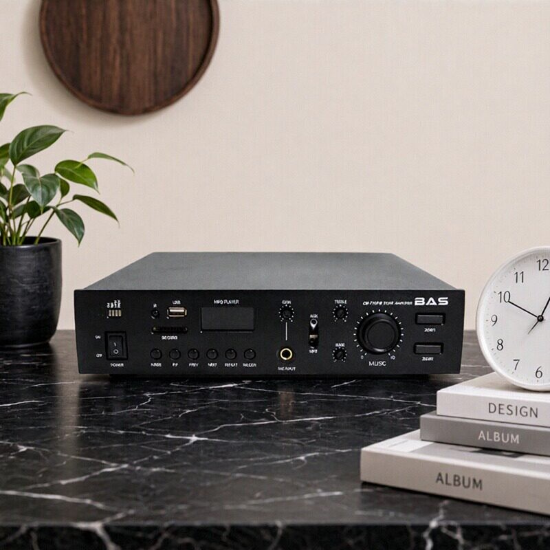 BAS 120w定压功放 公共广播 背景音乐扩音器 功率放大器 CB-120PB