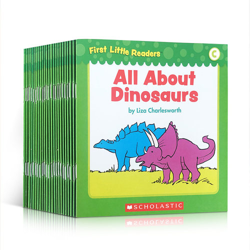 【送音频】英文原版 First Little Readers--LEVEL C 25册 7-12岁儿童英语学习启蒙读物进口正品小学生分级阅读C阶段